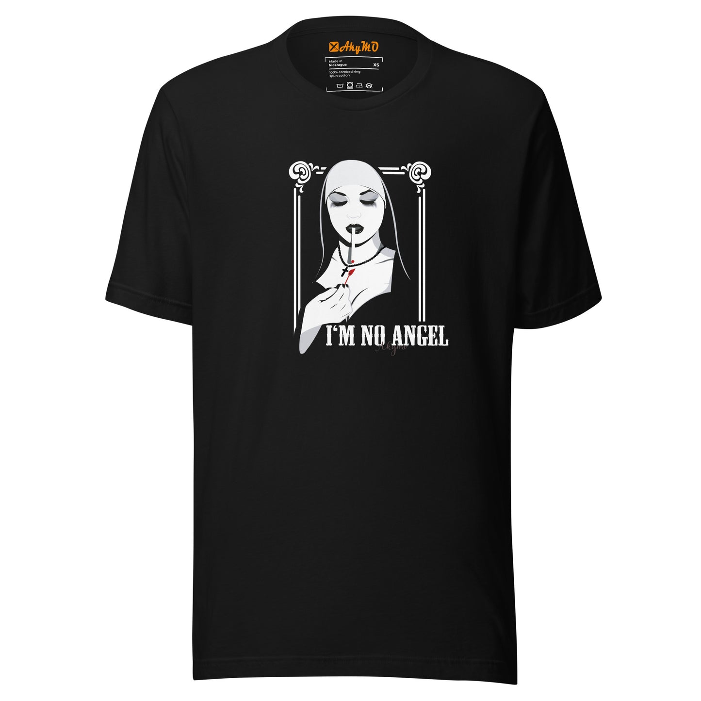 T-Shirt - Angel Black