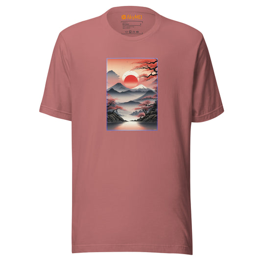 T-Shirt - Tramonto in Giappone
